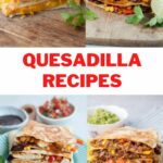 Quesadilla recipes pinnable image.